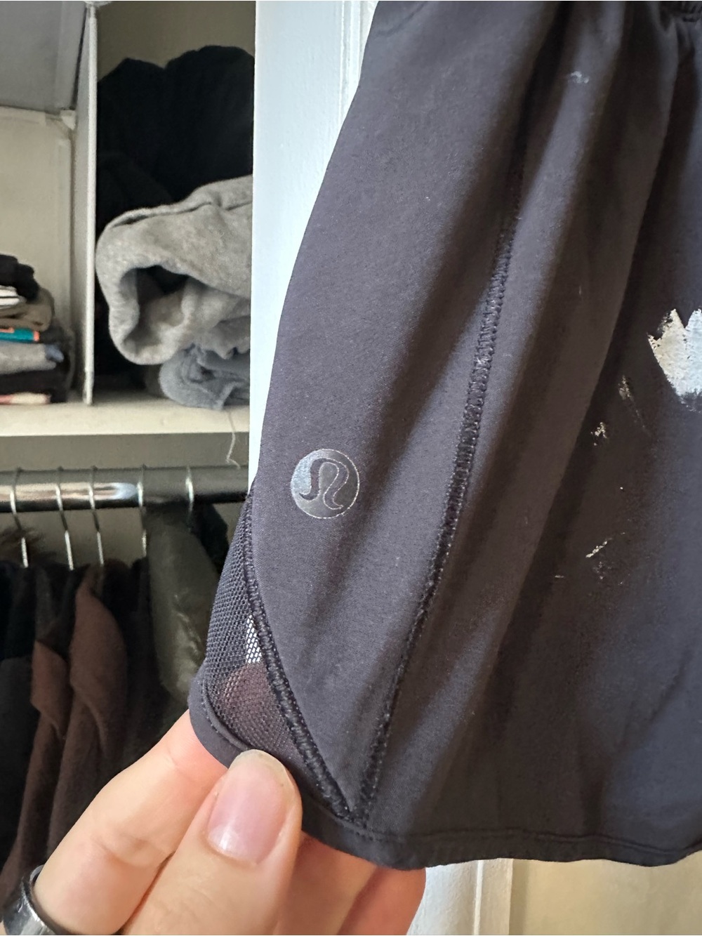 Lululemon Black Hotty Hot Shorts